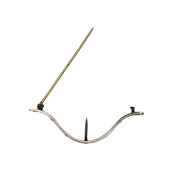 Antique William B Kerr Co Sterling Corsage Pin - Picture 5 of 8